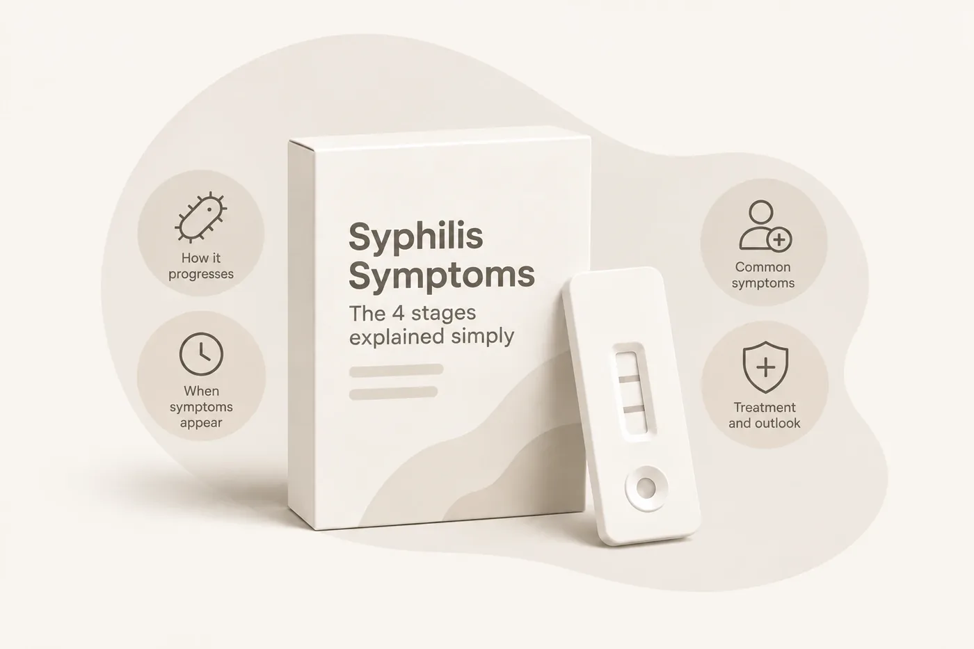 What are the symptoms of syphilis?